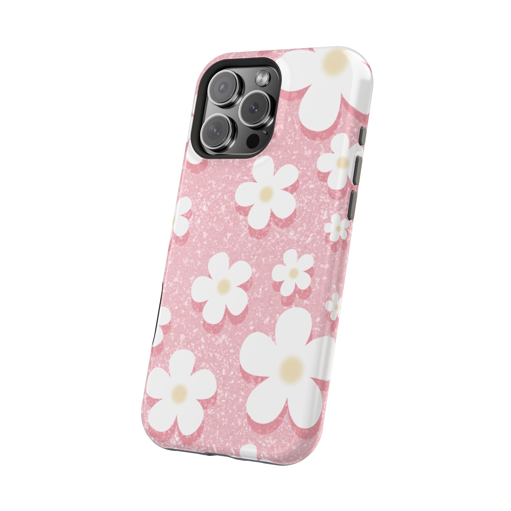 Daisy Daydream – Blush Pink MagSafe iPhone Case