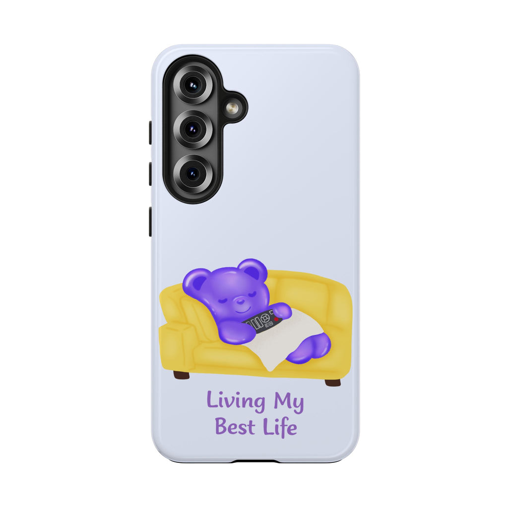 "Living My Best Life"  Gummy Life Tough Samsung Case