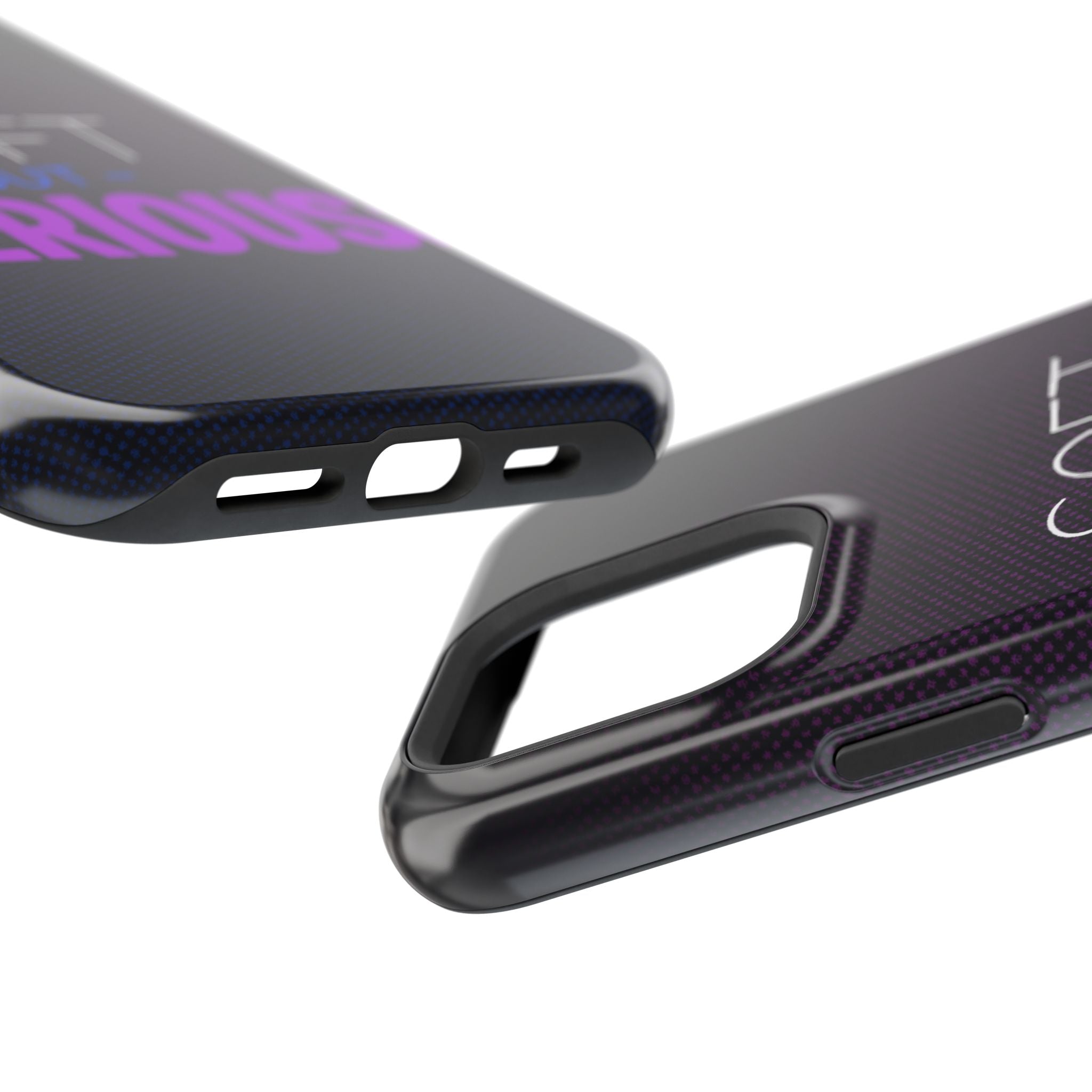 "Soft But Serious" Bold Type MagSafe iPhone Case