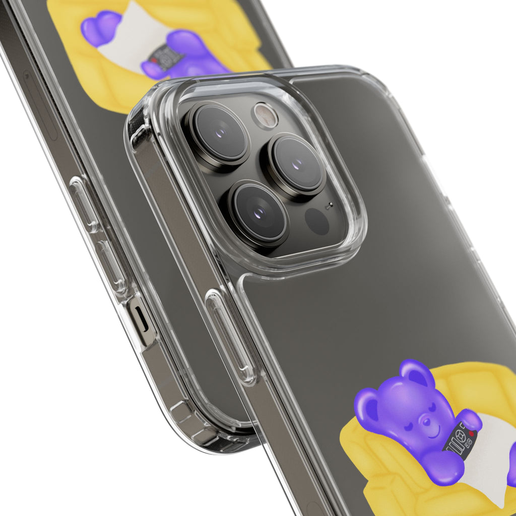 "Living My Best Life" Gummy Life Clear Phone Case