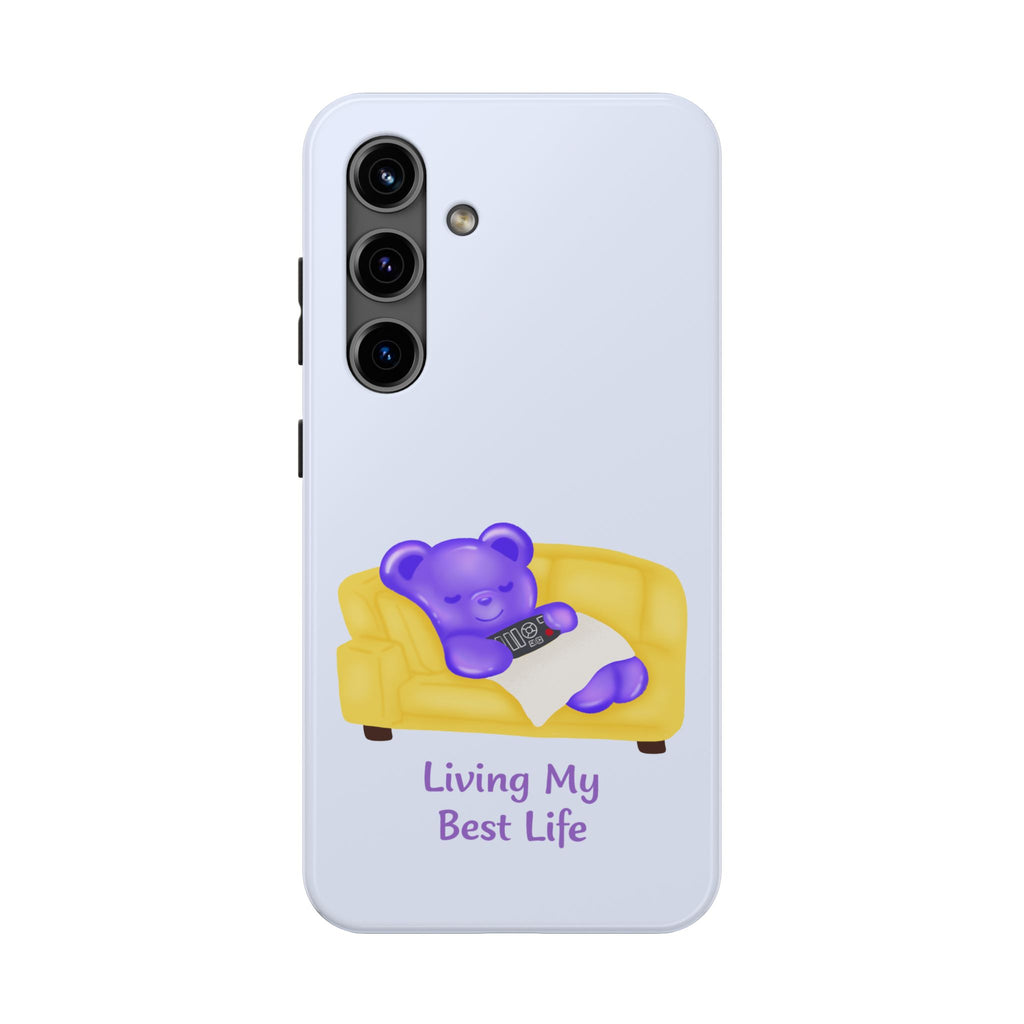 "Living My Best Life"  Gummy Life Tough Samsung Case