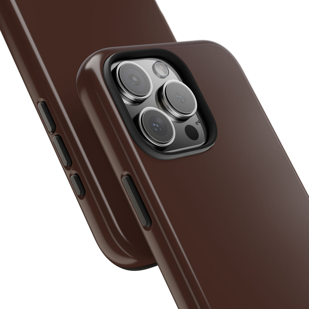 "ROOTED" Chocolate Luxe Power Hues  Tough iPhone Case