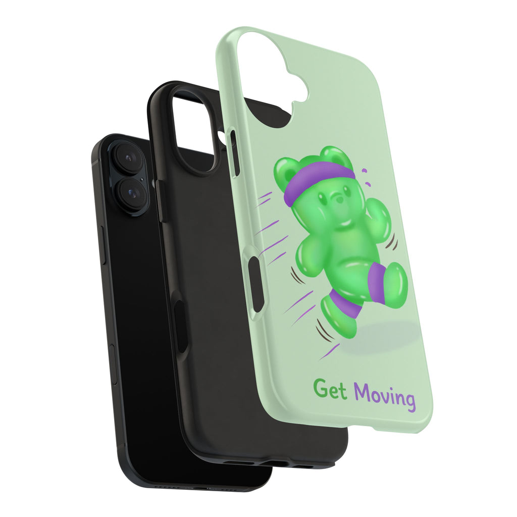 "Get Moving"  Gummy Life Tough iPhone Case