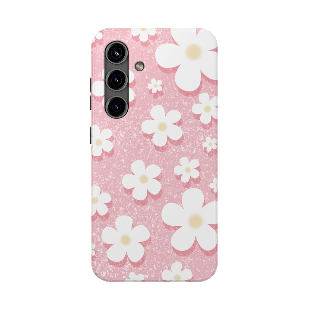 Daisy Daydream – Blush Pink Tough Samsung Case
