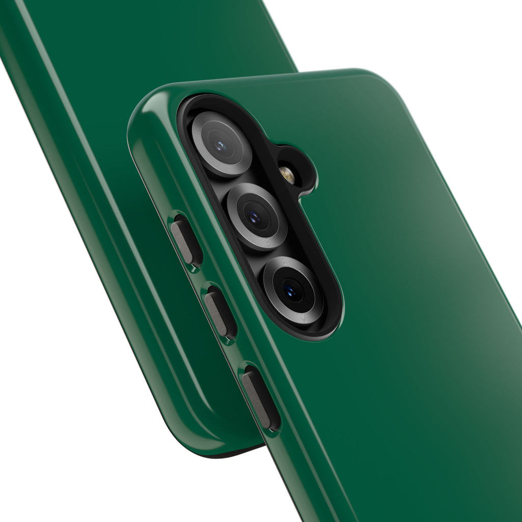 "GROUNDED" Emerald Green Power Hues Tough Samsung Case