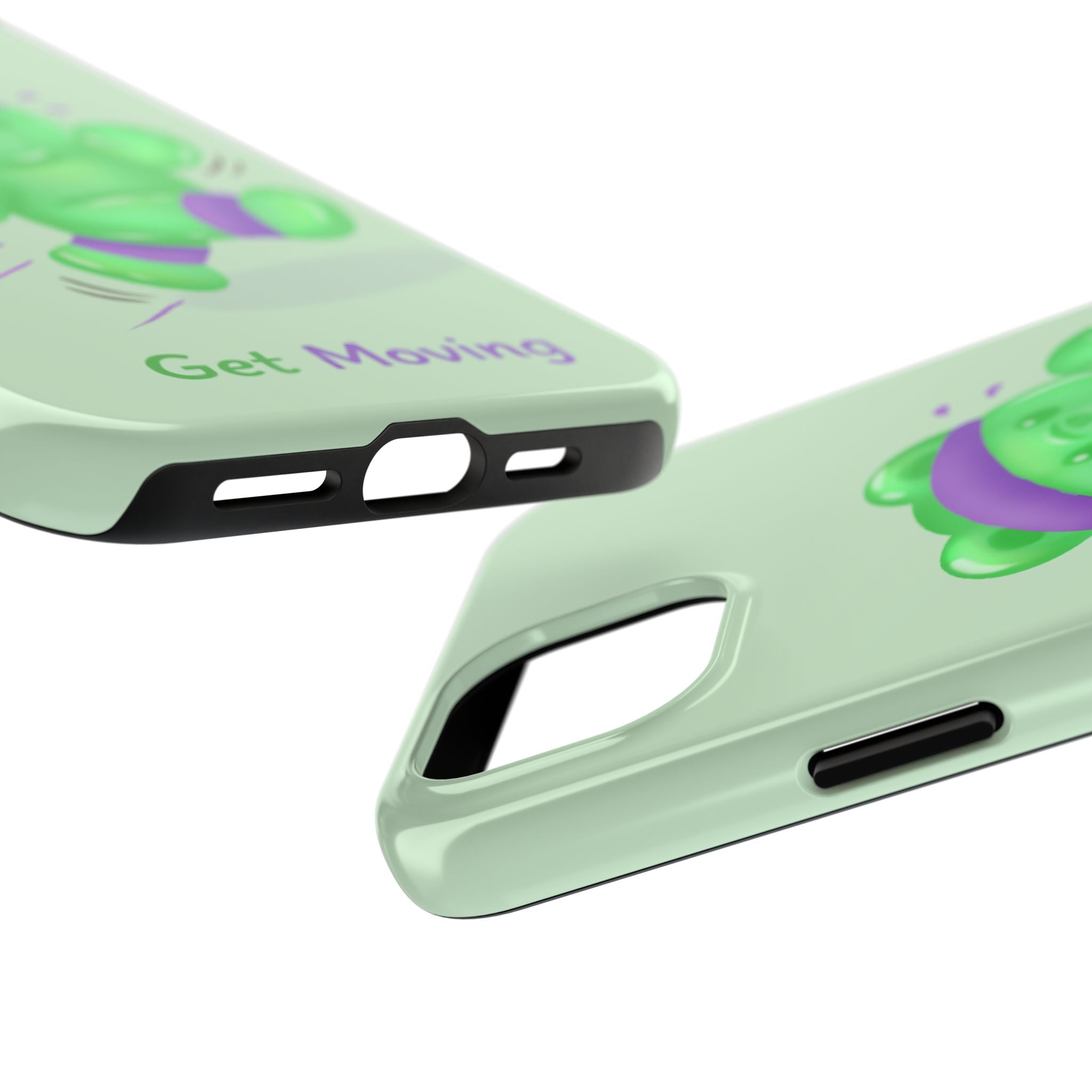 "Get Moving"  Gummy Life Tough iPhone Case