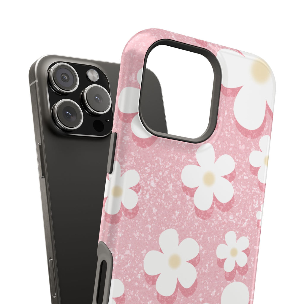 Daisy Daydream – Blush Pink MagSafe iPhone Case