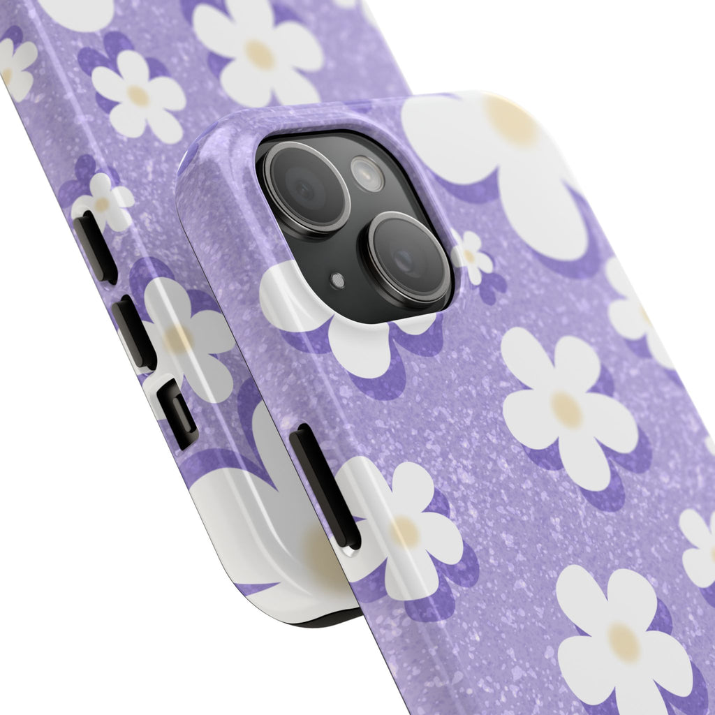 Daisy Daydream – Soft Lilac Tough iPhone Case