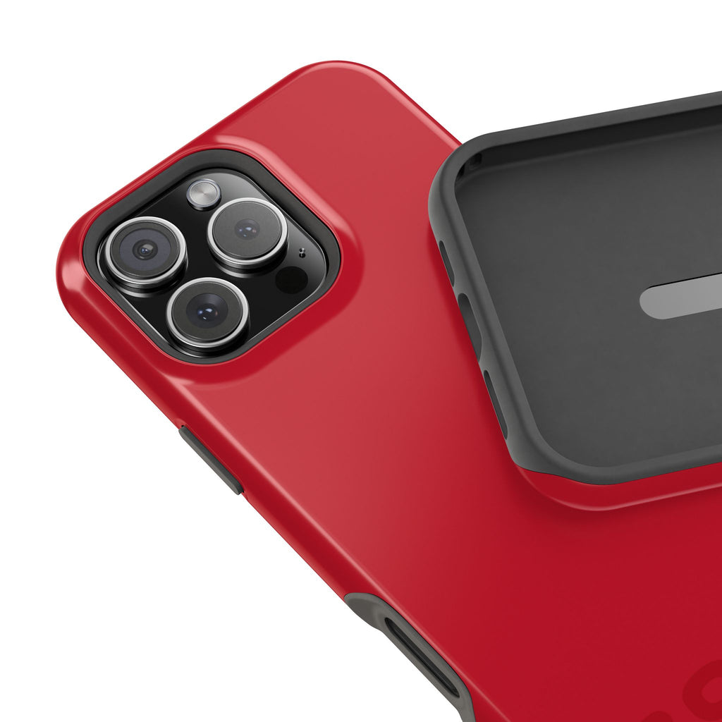 "BOLD" Red Power Hues  MagSafe iPhone Case
