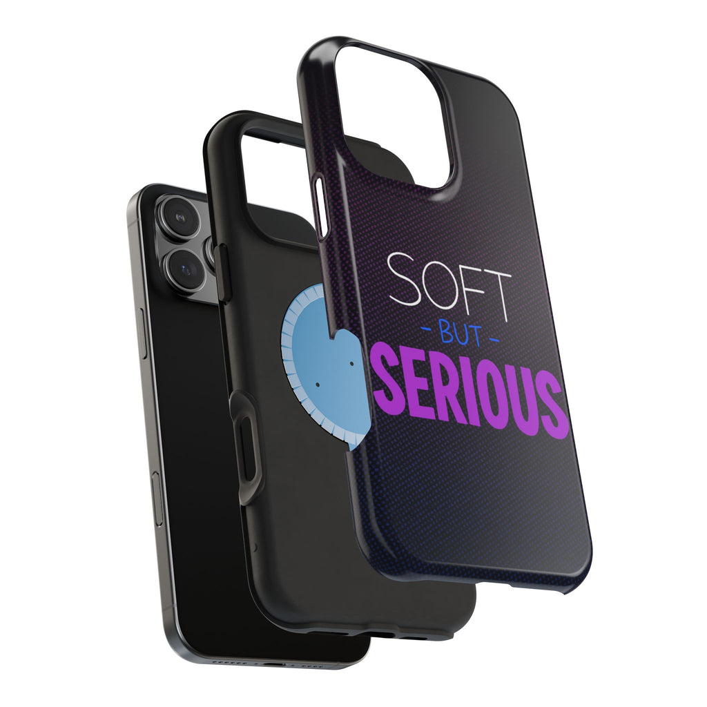 "Soft But Serious" Bold Type MagSafeiPhone Case