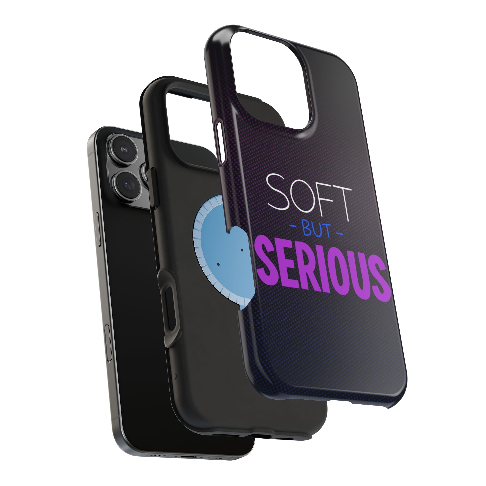 "Soft But Serious" Bold Type MagSafeiPhone Case