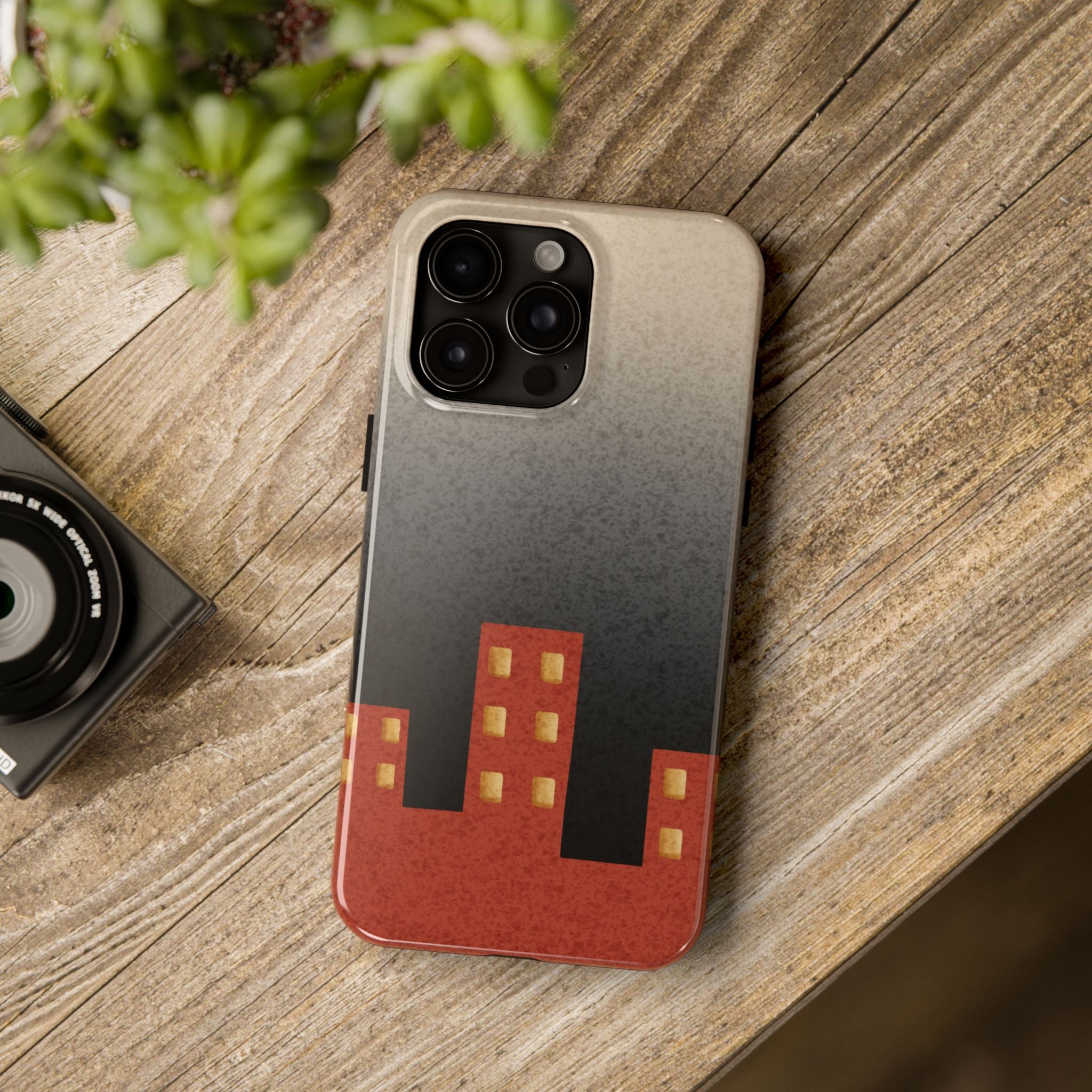 City Lights Urban Soul Tough iPhone Case
