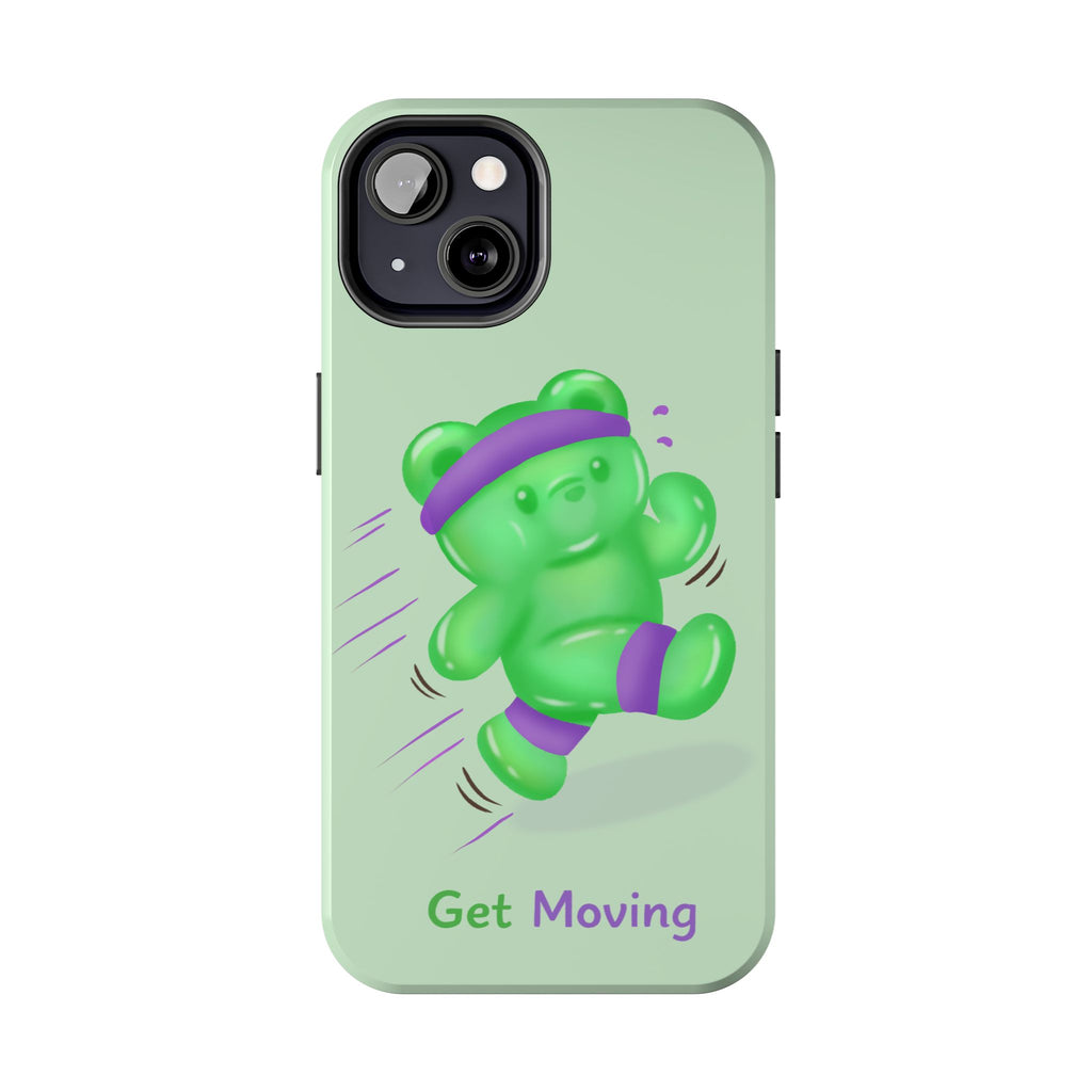 "Get Moving"  Gummy Life Tough iPhone Case