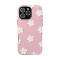 Daisy Daydream – Light Scatter Blush Pink MagSafe iPhone Case