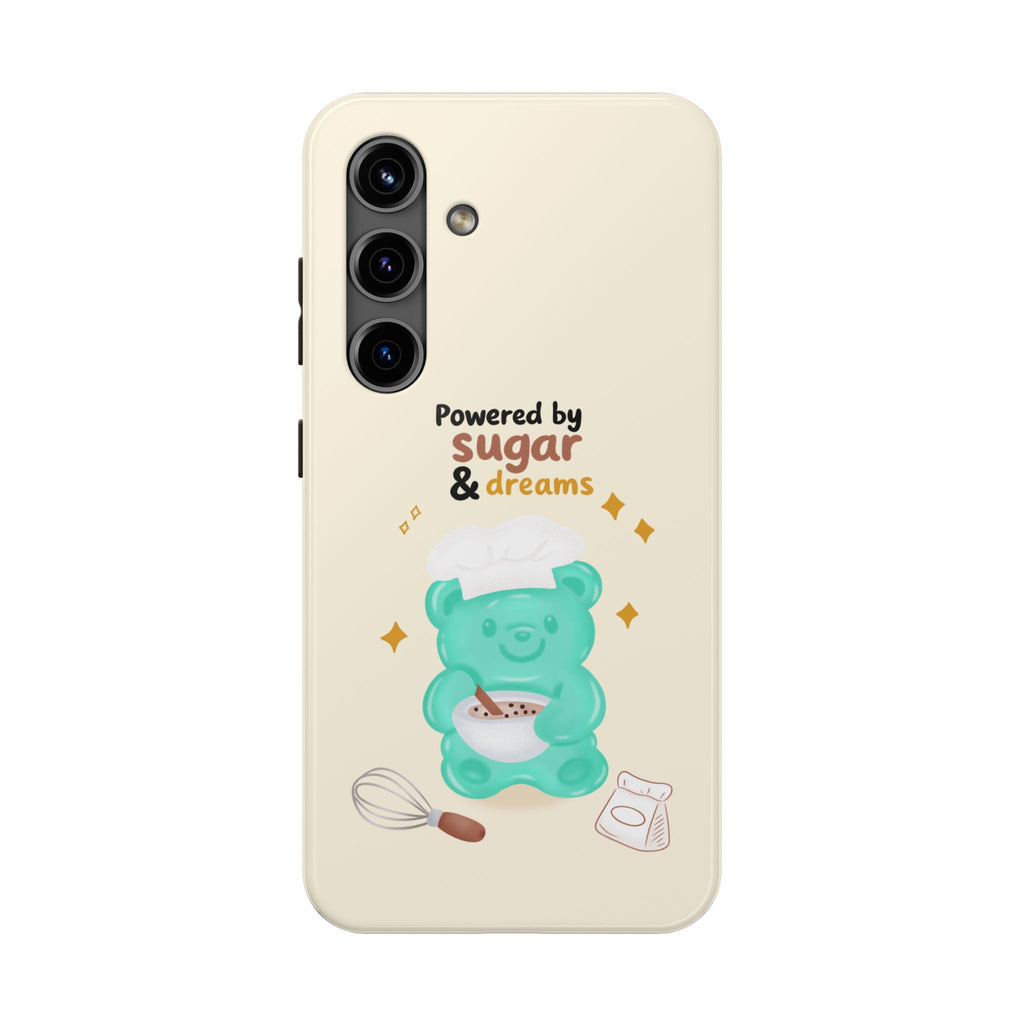"Powered by Sugar & Dreams"  Gummy Life Tough Samsung Case