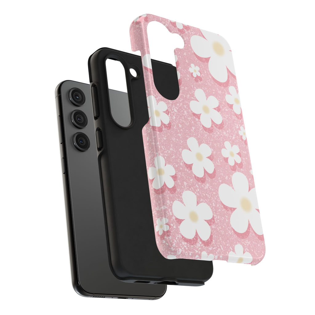Daisy Daydream – Blush Pink Tough Samsung Case