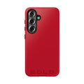 "BOLD" Red Power Hues Tough Samsung Case