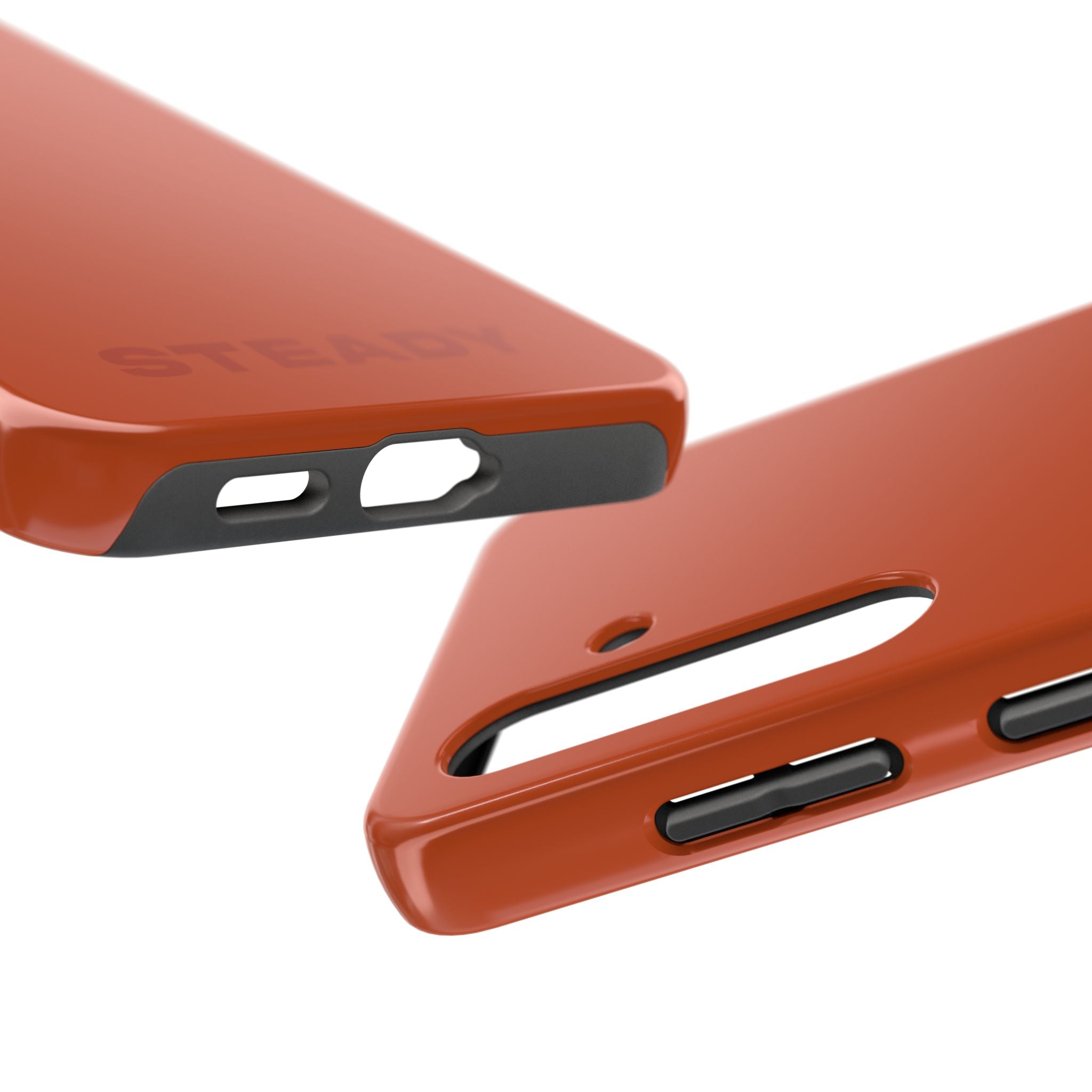 "STEADY" Burnt Orange Power Hues Tough Samsung Case
