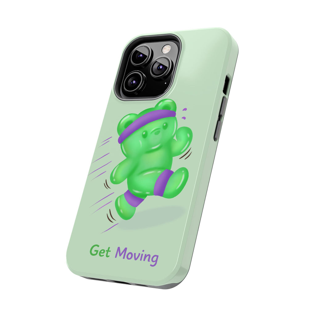 "Get Moving"  Gummy Life Tough iPhone Case