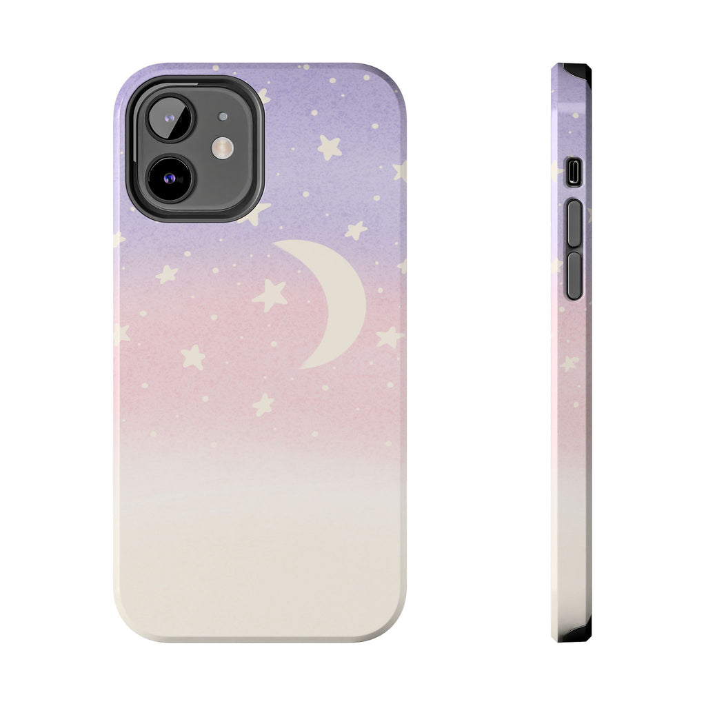 Moonlight Fade Pastel Celestial Tough iPhone Case