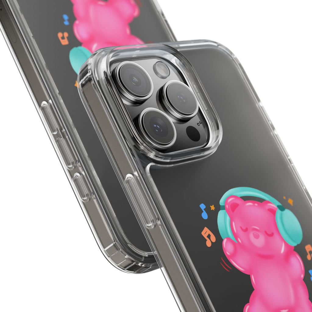 "Good Vibes Only" Gummy Life Clear Phone Case