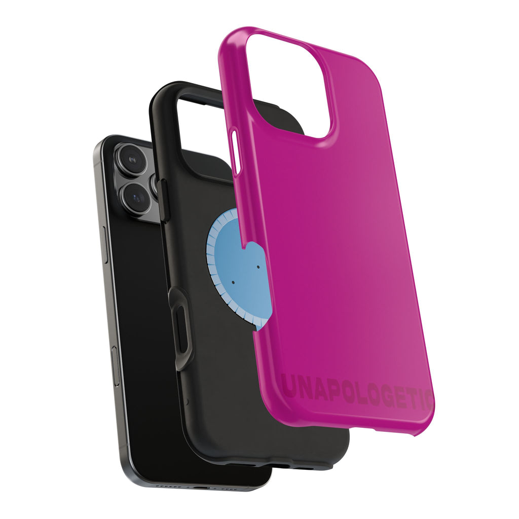"UNAPOLOGETIC" Fuchsia Power Hues MagSafe iPhone Case