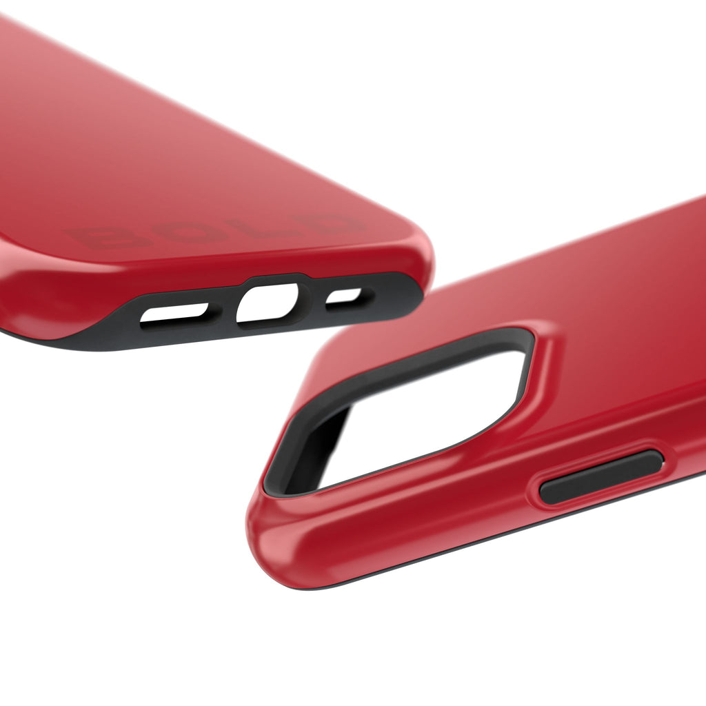 "BOLD" Red Power Hues  MagSafe iPhone Case