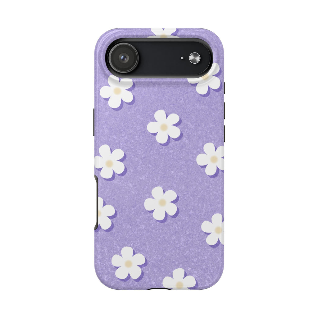 Daisy Daydream – Light Scatter Lilac Tough iPhone Case
