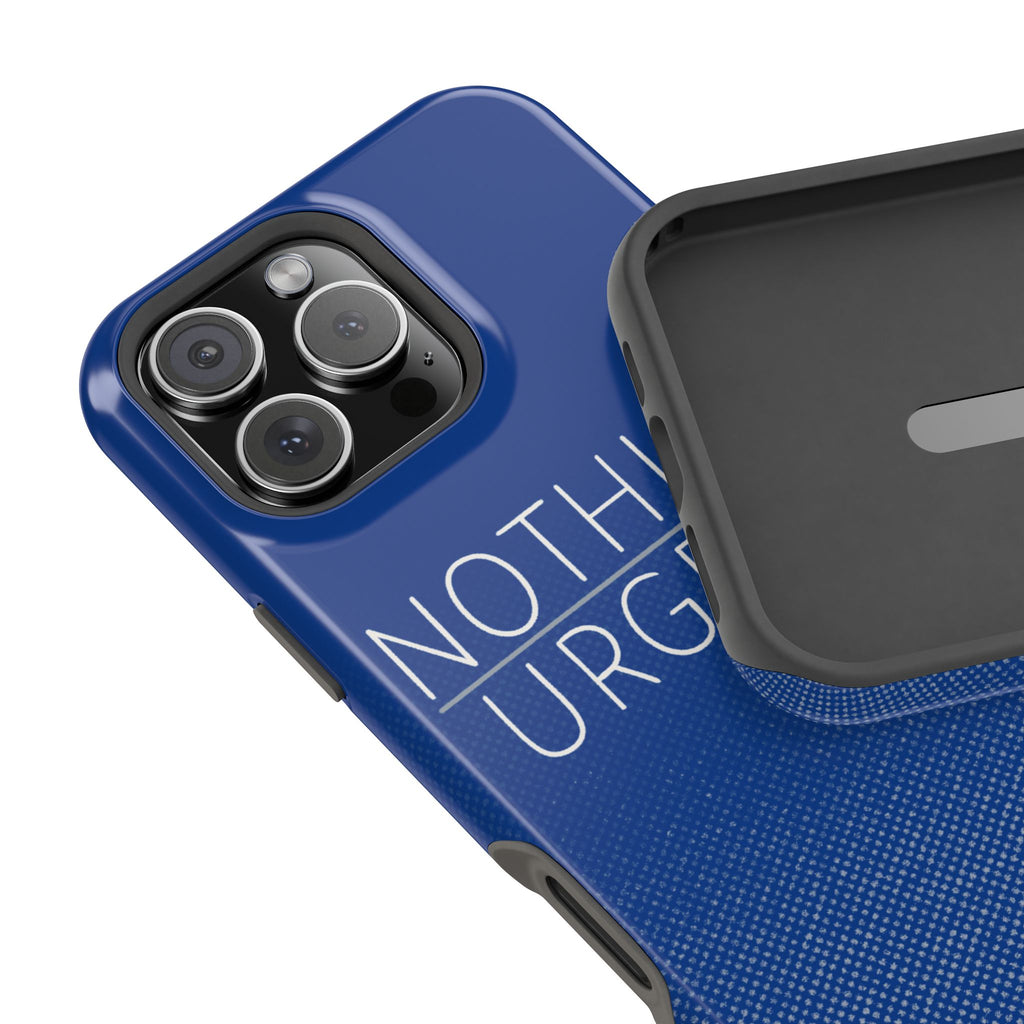 "NOTHING URGENT" Bold Type MagSafe iPhone Case