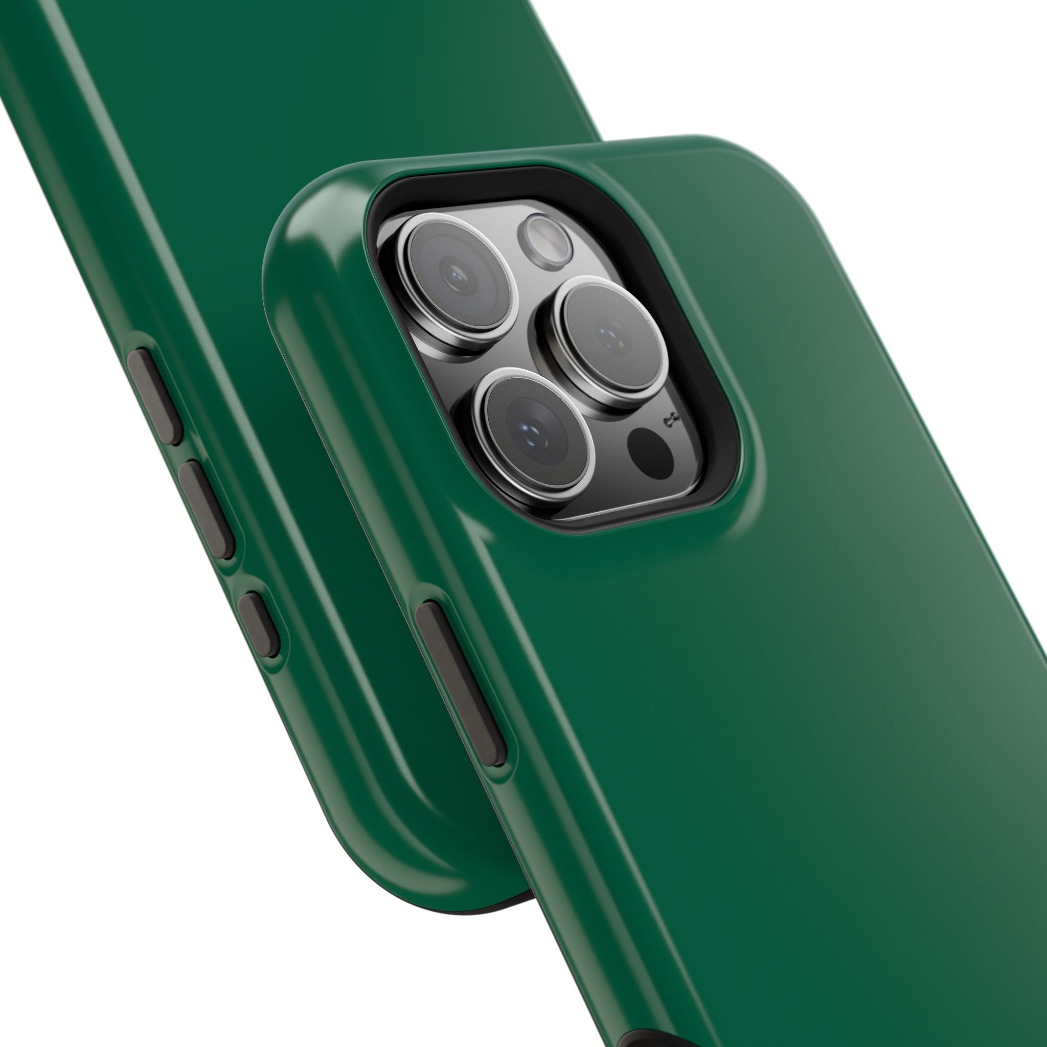 "GROUNDED" Emerald Green Power Hues  MagSafe iPhone Case