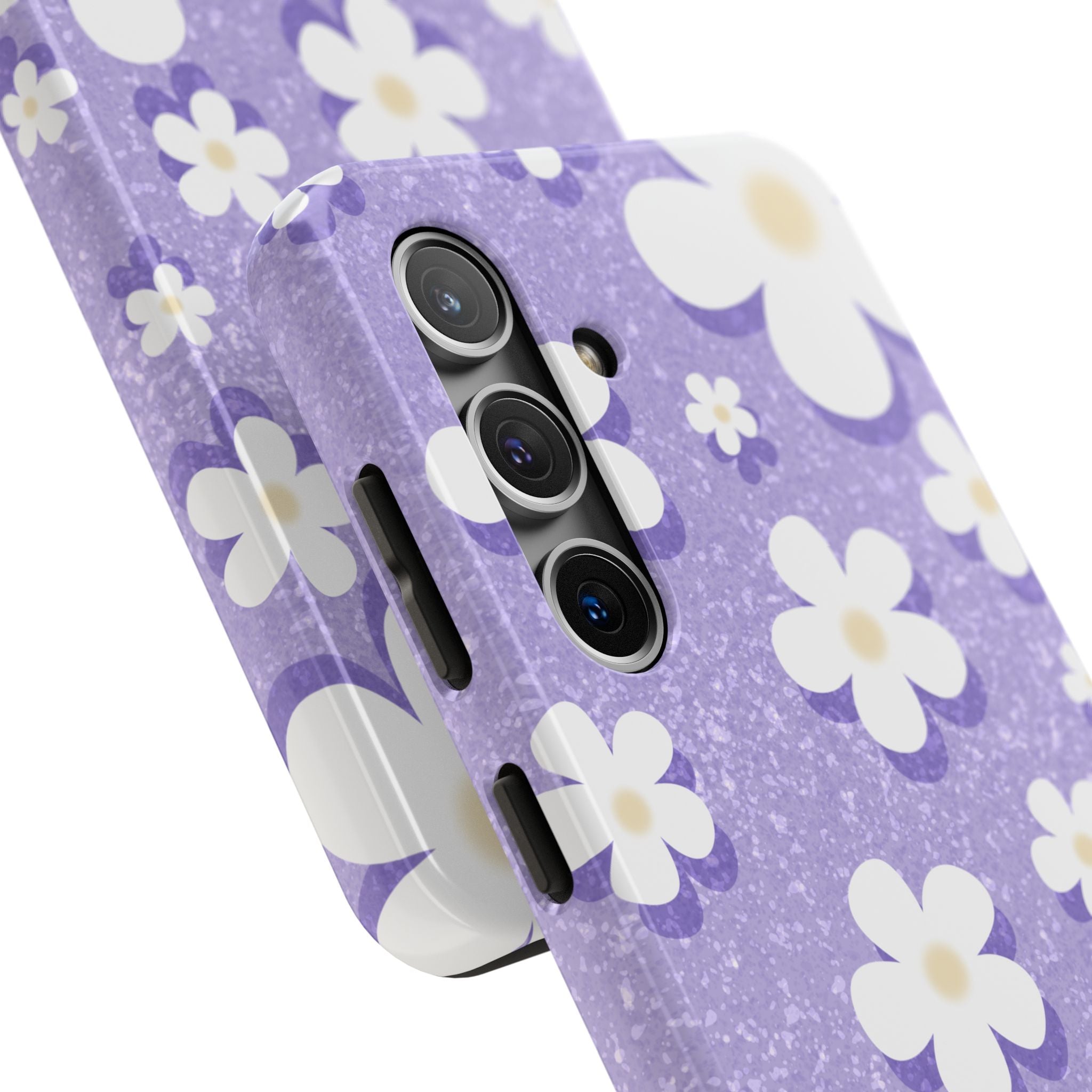Daisy Daydream – Soft Lilac Tough Samsung Case