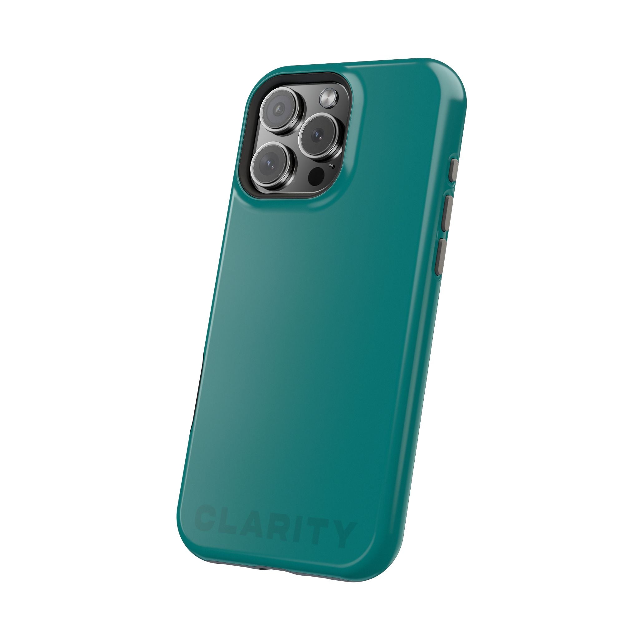 "CLARITY" Teal Power Hues MagSafe iPhone Case