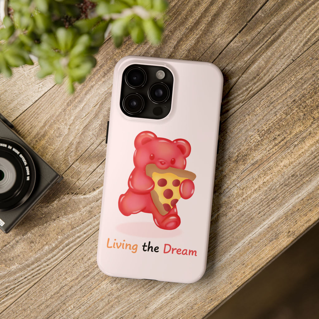"Living the Dream" Gummy Life Tough iPhone Case
