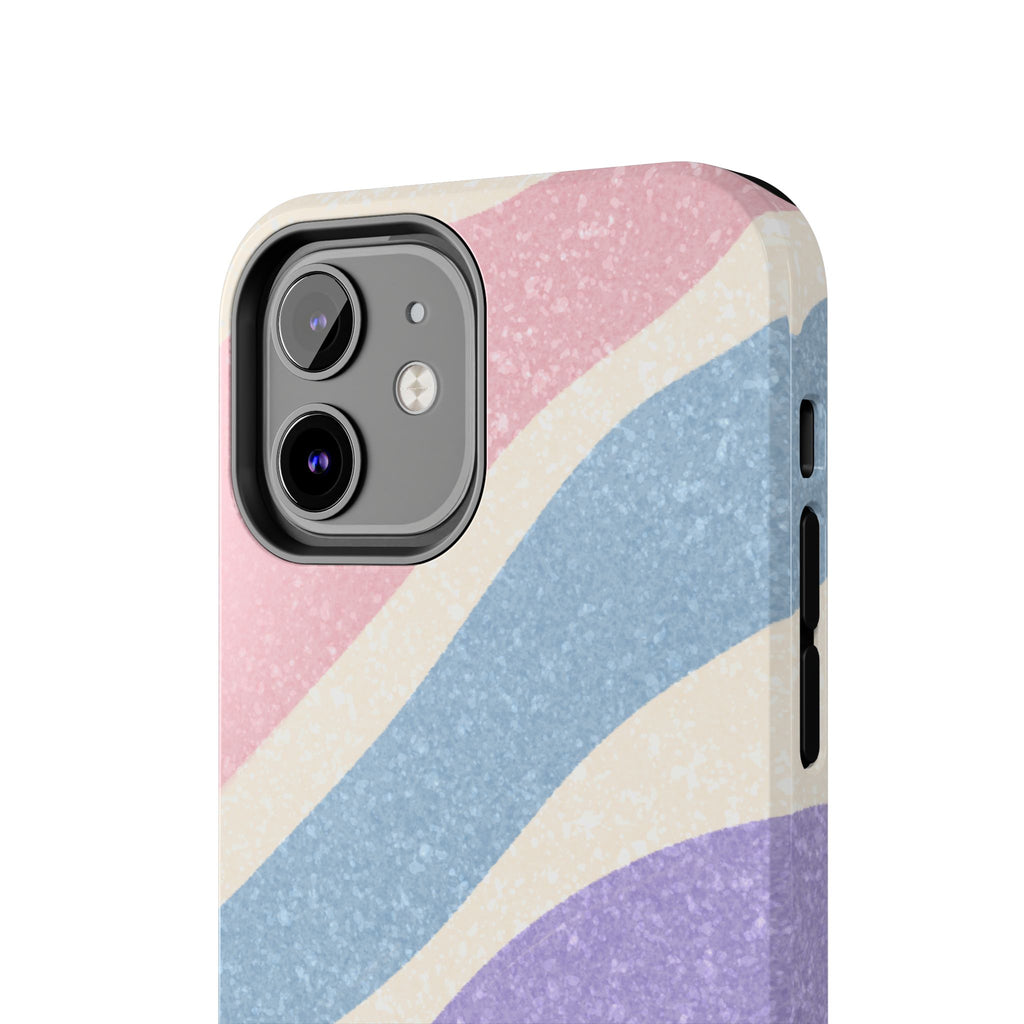 Marshmallow Swirl Tough iPhone Case