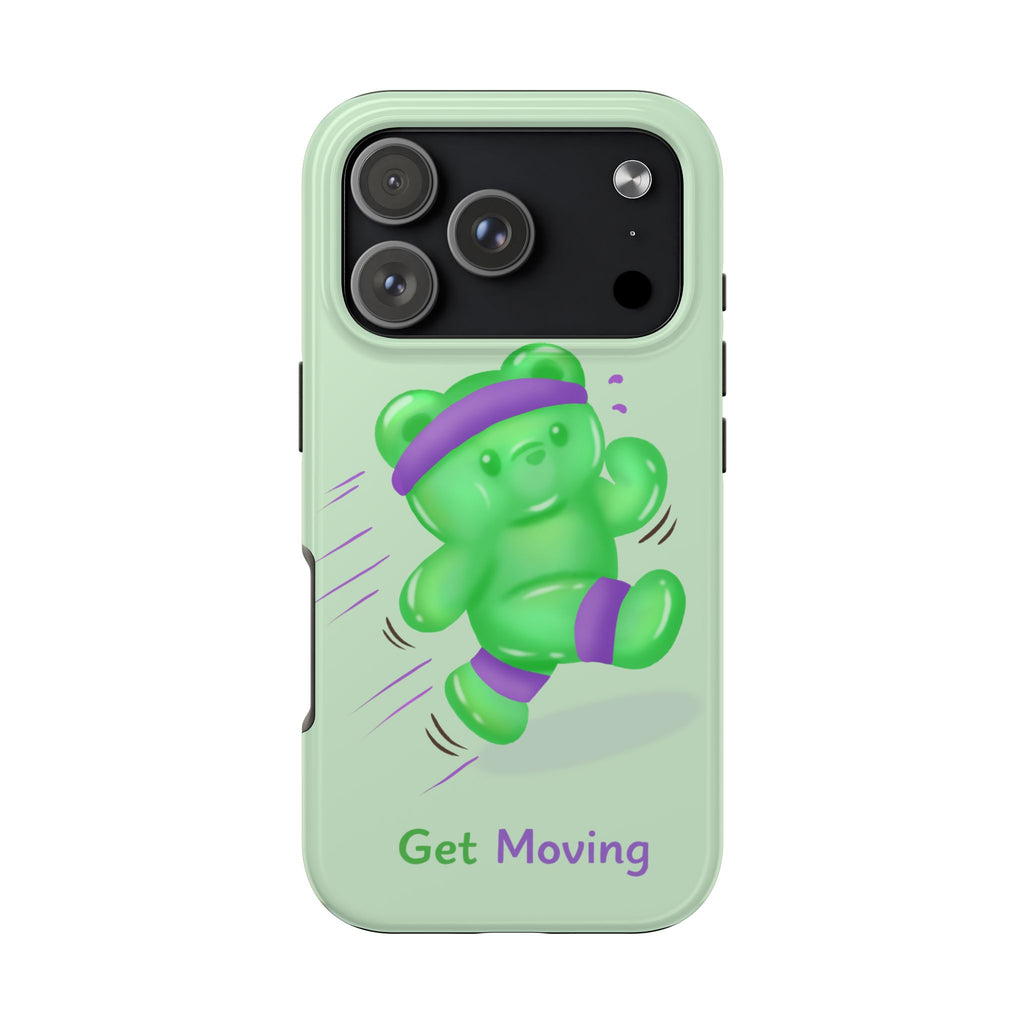 "Get Moving"  Gummy Life Tough iPhone Case