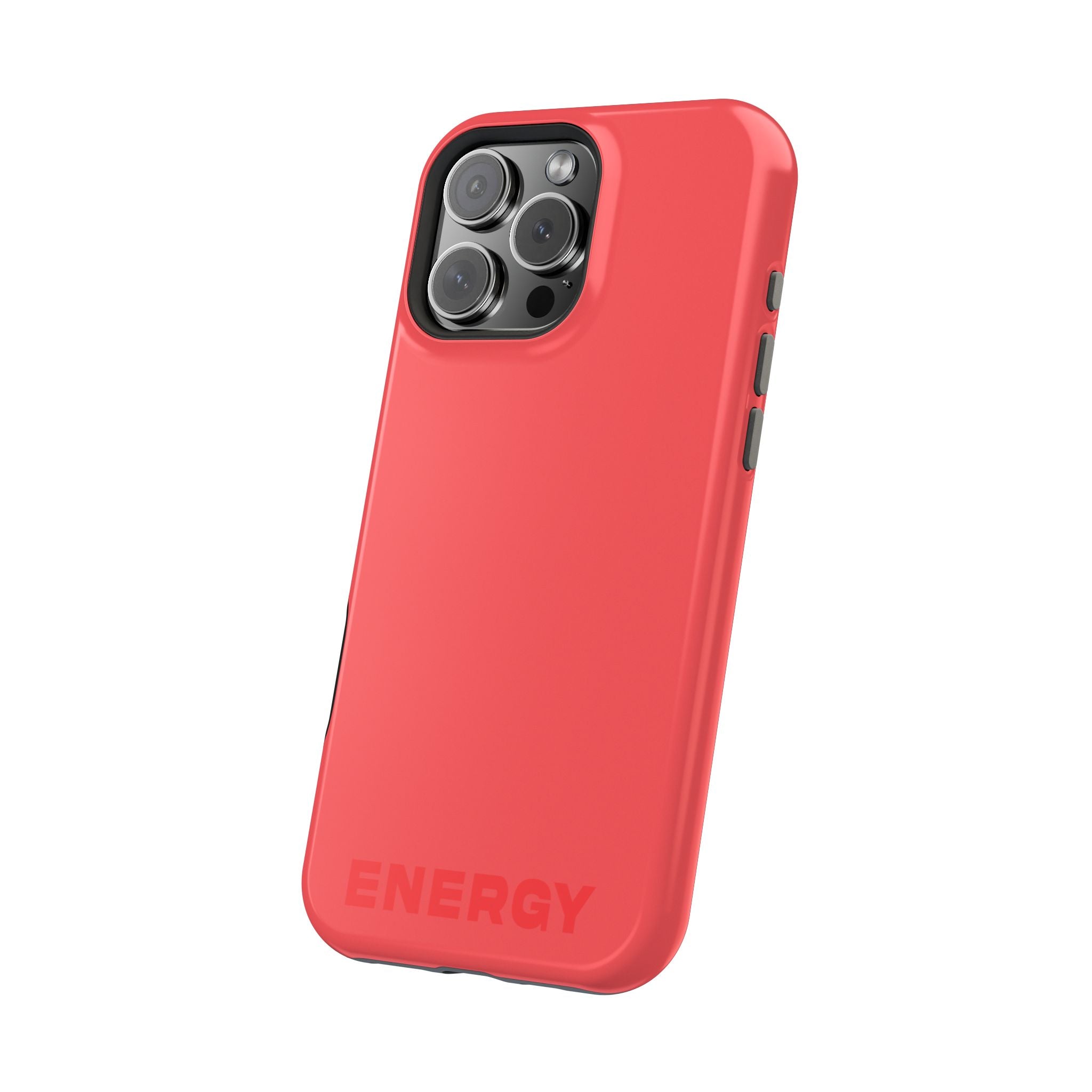 "ENERGY" Hot Coral Hues  MagSafe iPhone Case