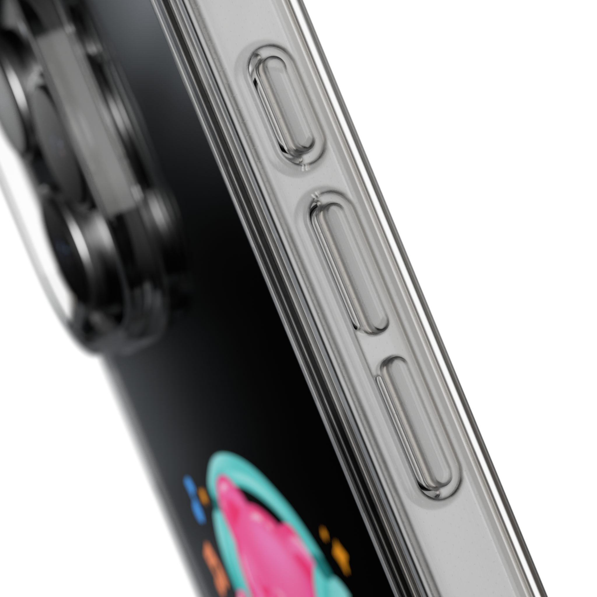 "Good Vibes Only" Gummy Life Clear Phone Case