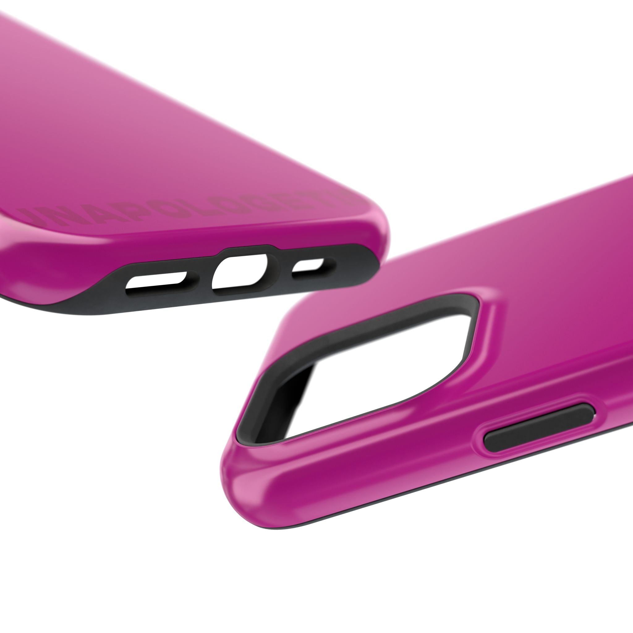 "UNAPOLOGETIC" Fuchsia Power Hues MagSafe iPhone Case