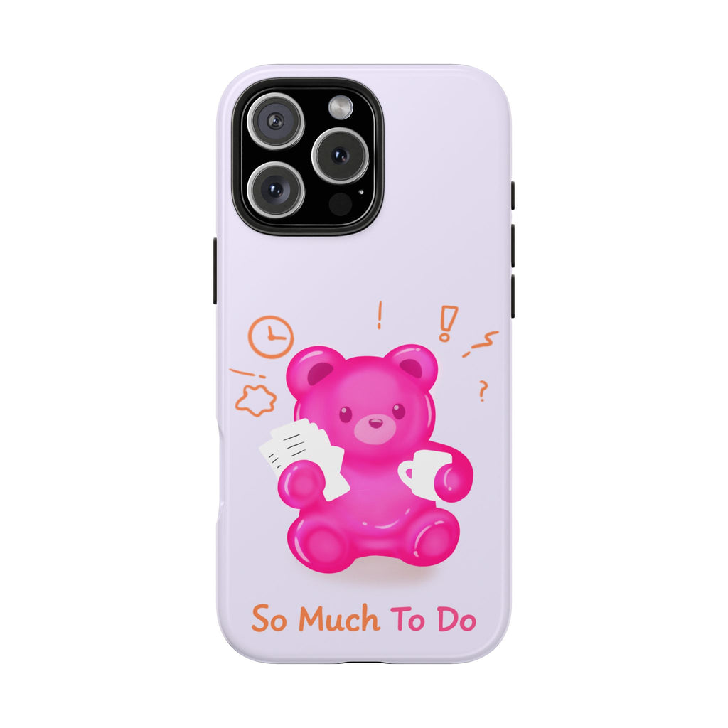 "Overstimulated" Gummy Life Tough iPhone Case