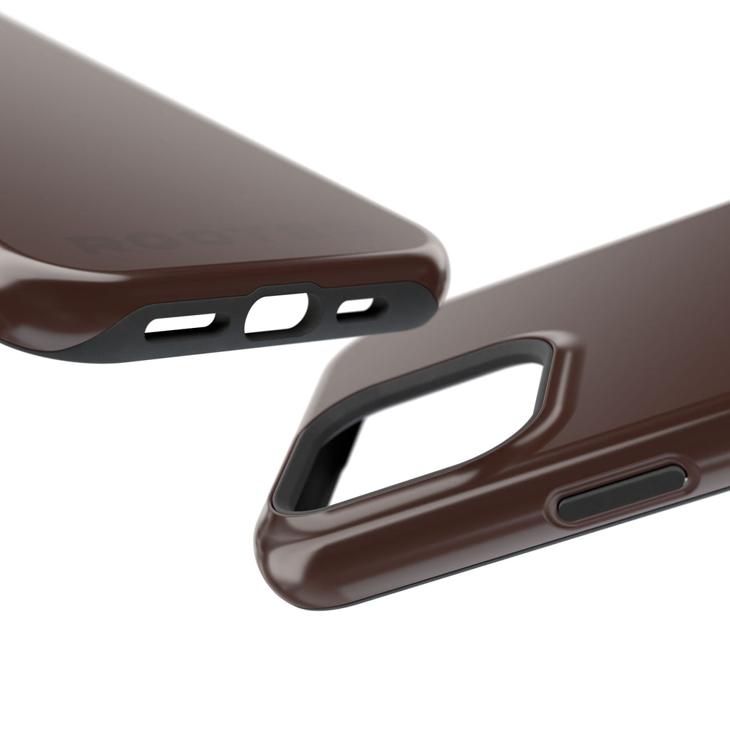 "ROOTED" Chocolate Luxe Power Hues  MagSafe iPhone Case
