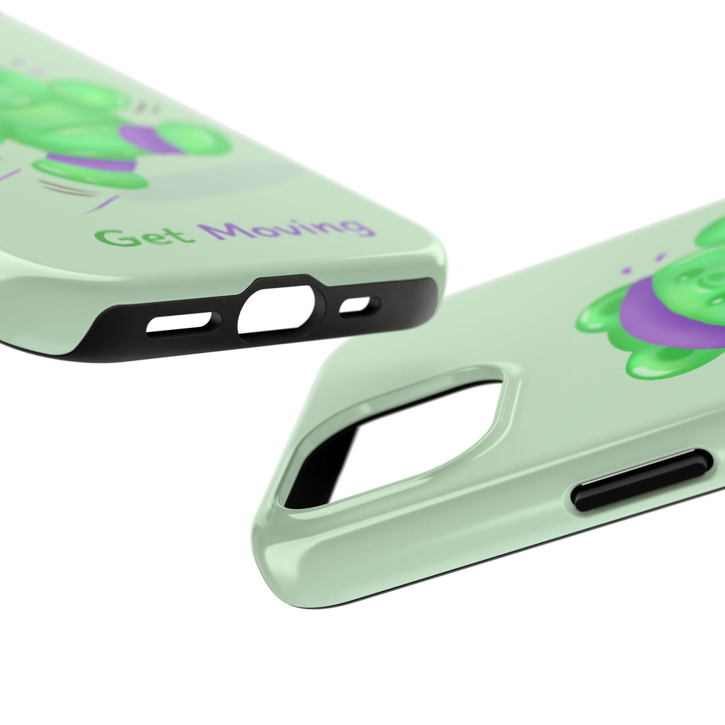 "Get Moving"  Gummy Life Tough iPhone Case