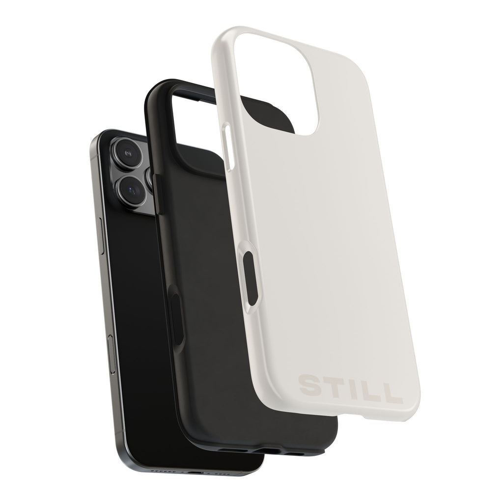 "STILL" Ivory Power Hues  Tough iPhone Case