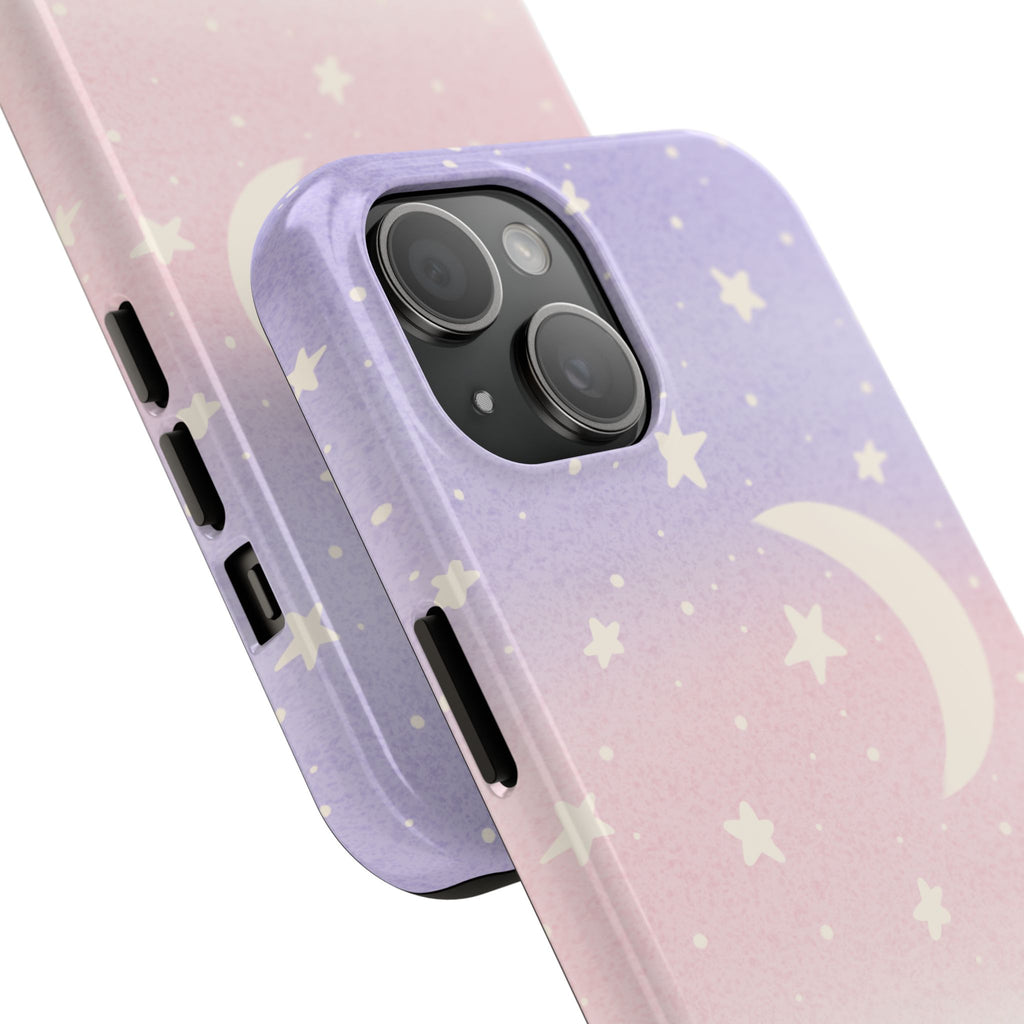Moonlight Fade Pastel Celestial Tough iPhone Case