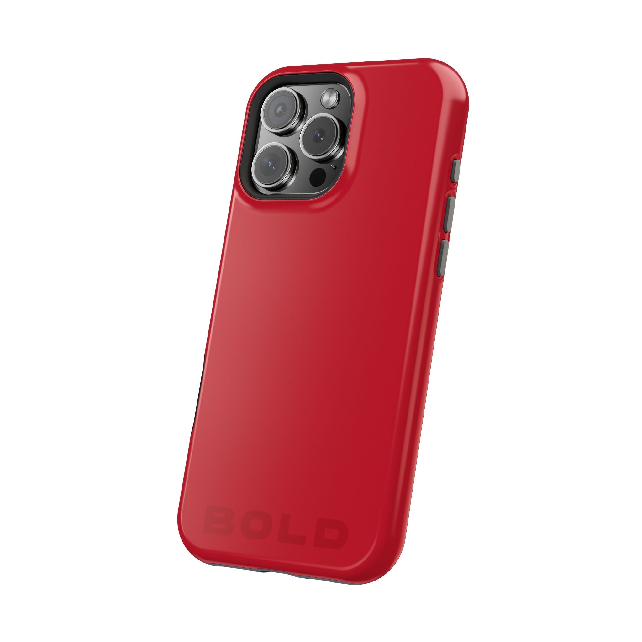 "BOLD" Red Power Hues  MagSafe iPhone Case