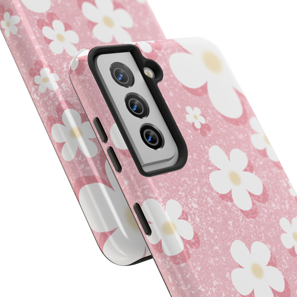 Daisy Daydream – Blush Pink Tough Samsung Case