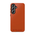 "STEADY" Burnt Orange Power Hues Tough Samsung Case