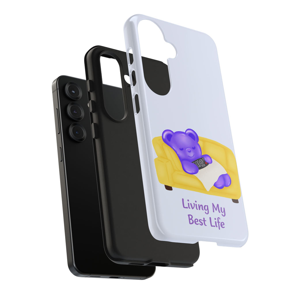"Living My Best Life"  Gummy Life Tough Samsung Case