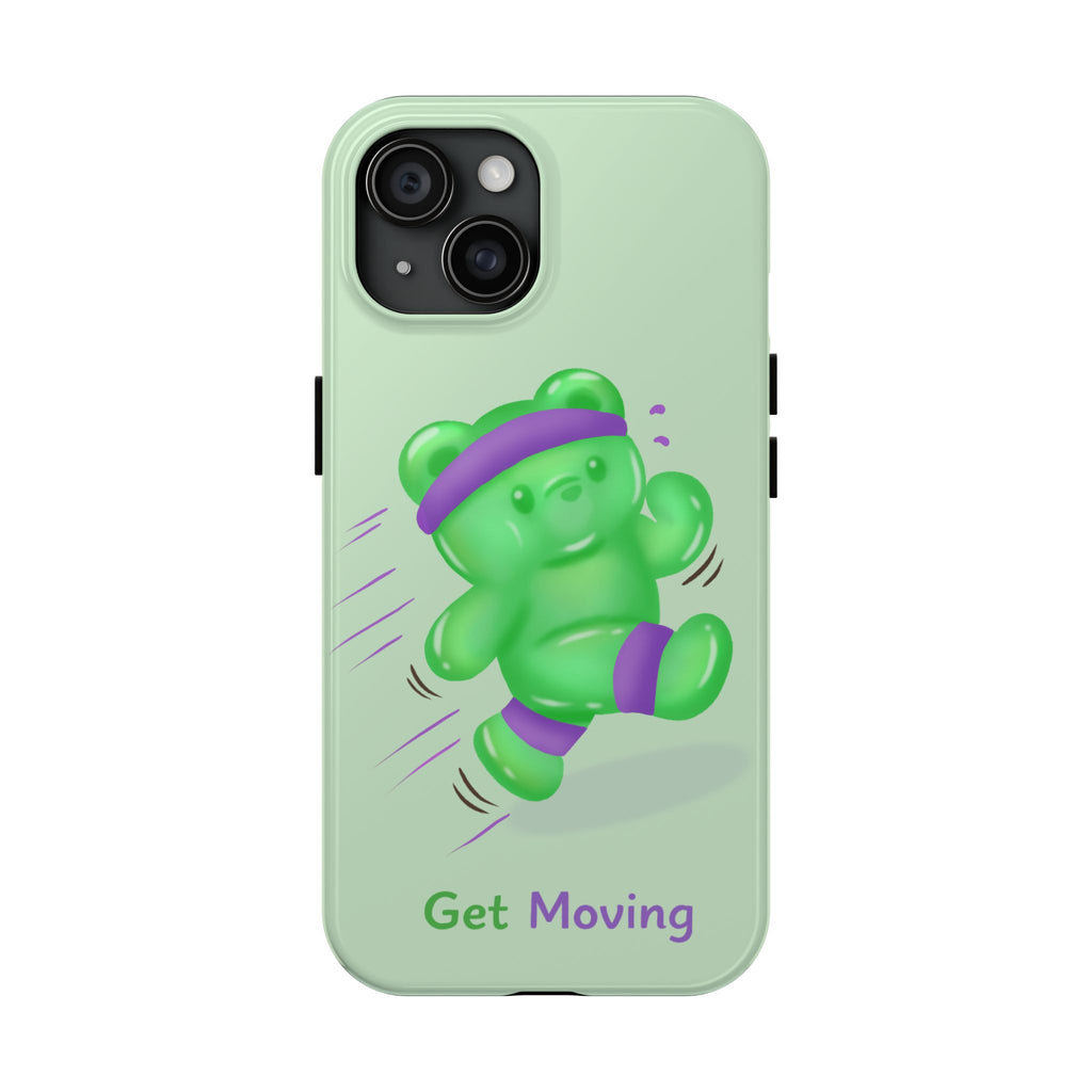 "Get Moving"  Gummy Life Tough iPhone Case