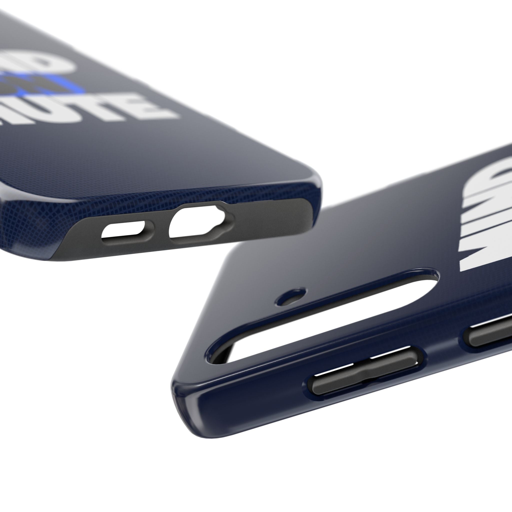 "MIND ON MUTE"  Bold Type Tough Samsung Case