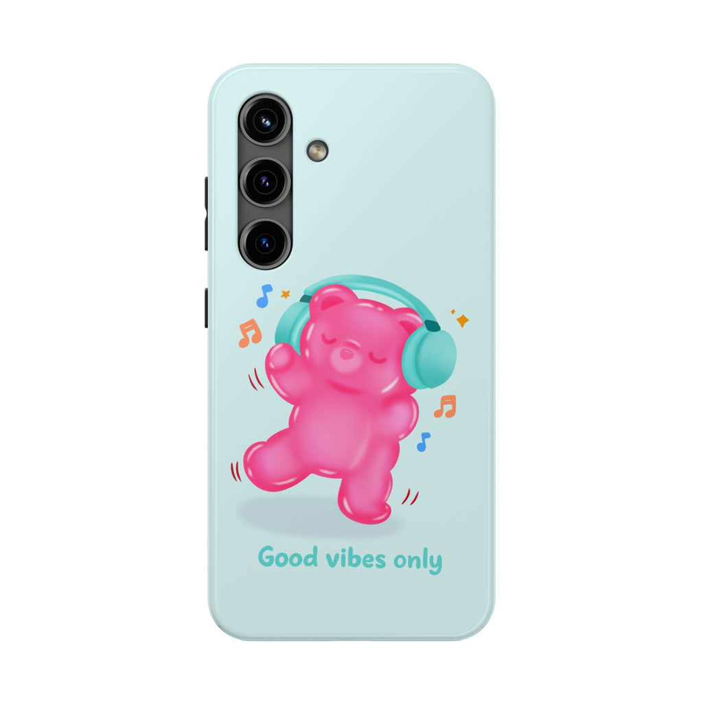"Good Vibes Only"  Gummy Life Tough Samsung Case